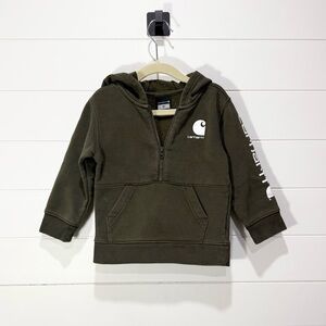 Carhartt Kids' Dark Green Hoodie